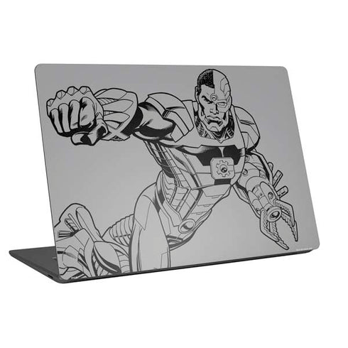 DC Comics Cyborg Comic Pop Universal Laptop 16in (13 x 9.4in) Skin